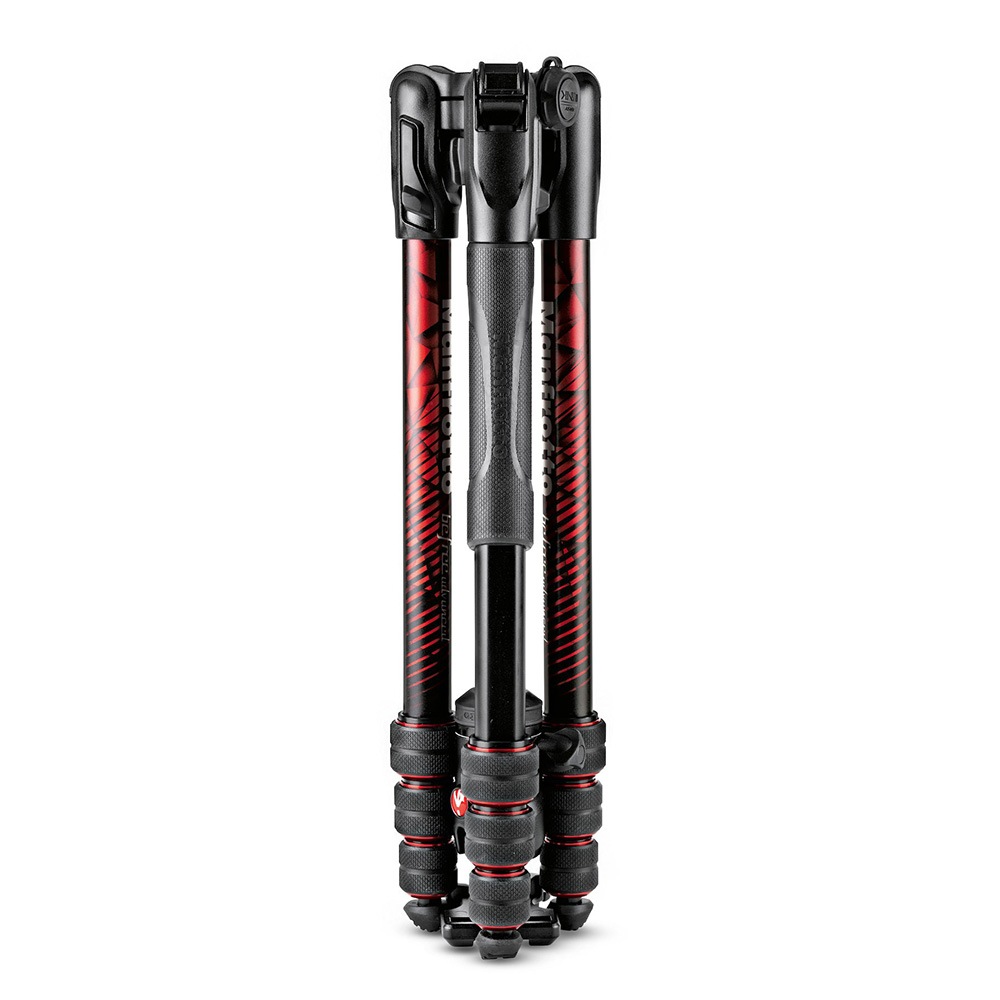 Manfrotto befreeアドバンス アルミニウムT三脚キット レッド Manfrotto befreeアドバンス アルミニウムT三脚キット レッド