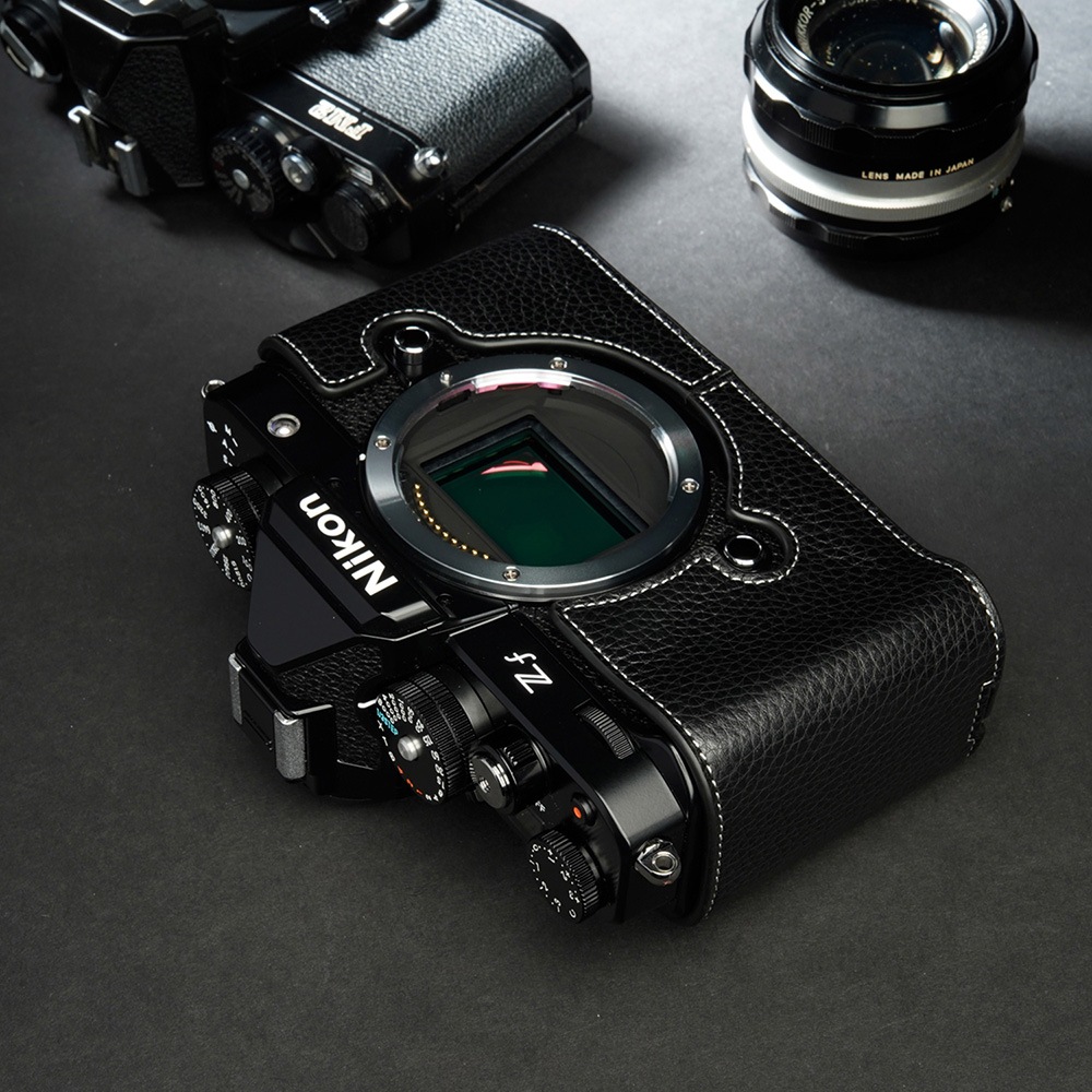 TP Original Nikon Zf 用 ボディーハーフケース ブラック