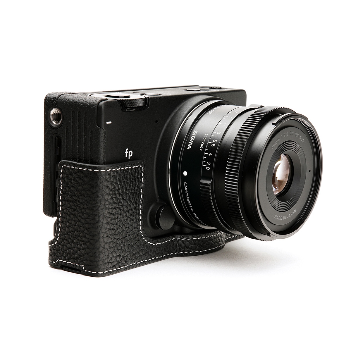 TP Original SIGMA fp 用 ボディーハーフケース ブラック