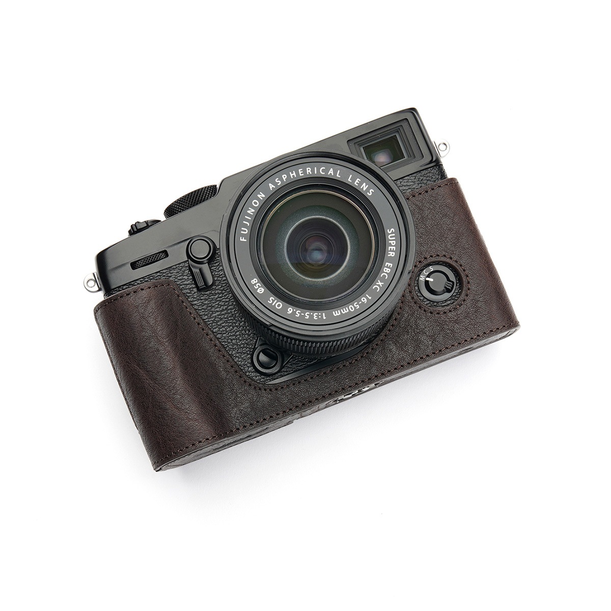 TP Original FUJIFIFILM X-Pro3 用 ボディーハーフケース ダークブラウン