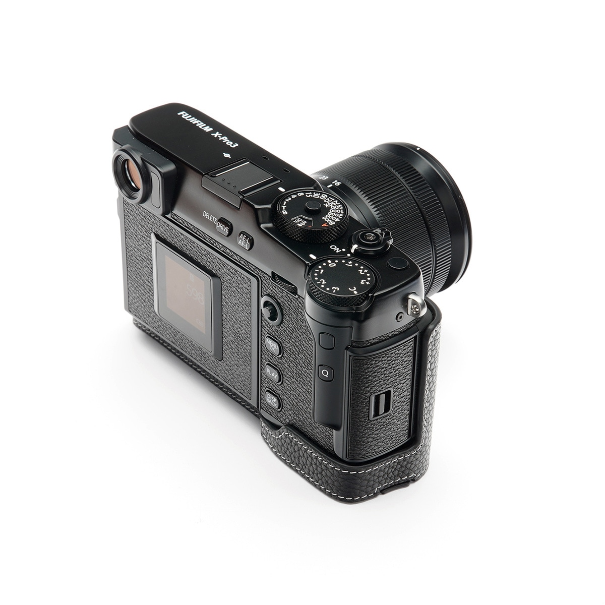 TP Original FUJIFIFILM X-Pro3 用 ボディーハーフケース ブラック