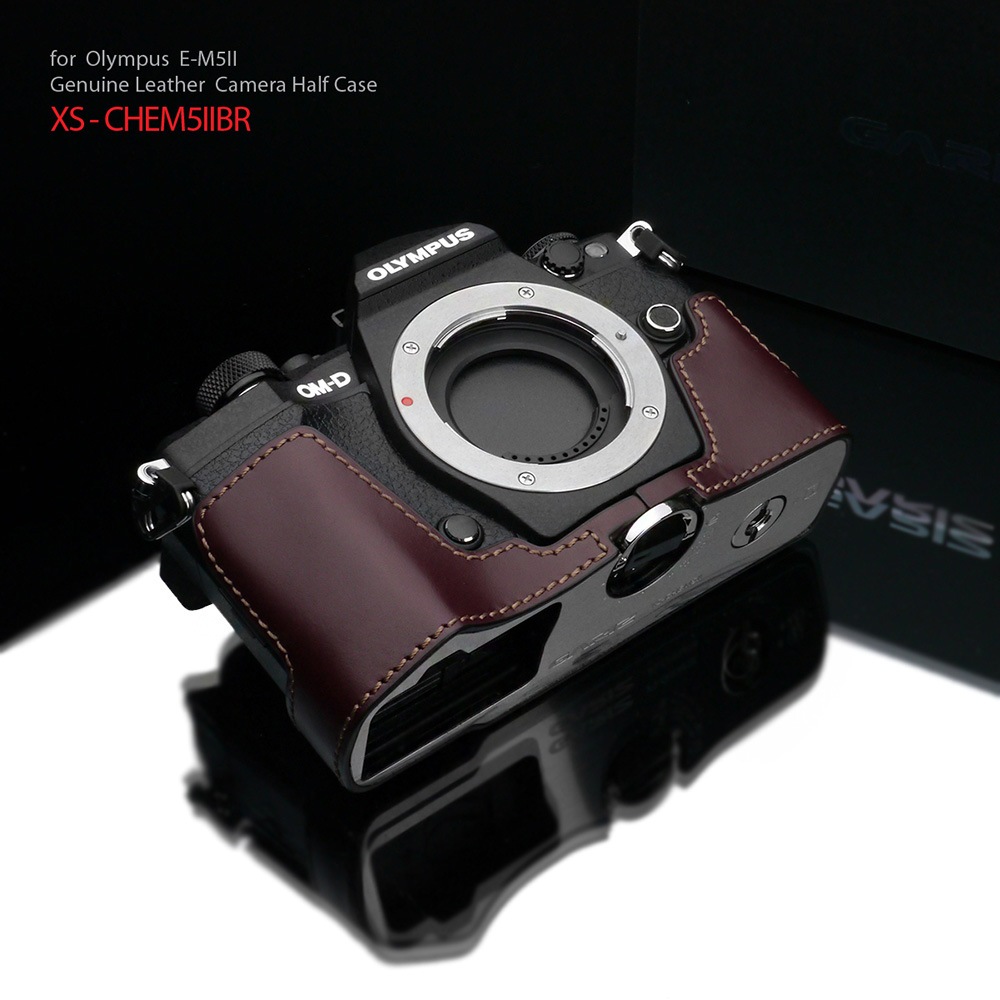 GARIZ OLYMPUS OM-D E-M5 Mark II用 本革カメラケース XS