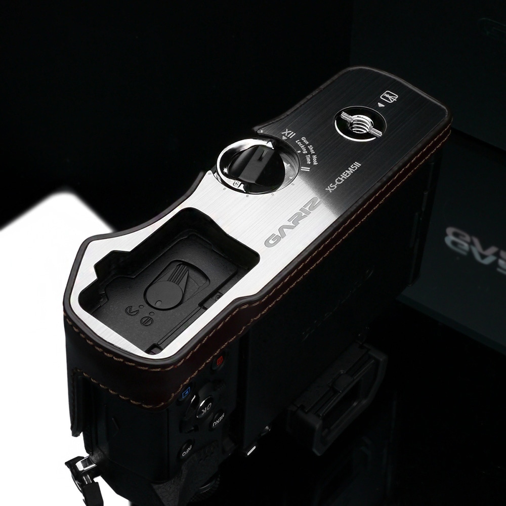 GARIZ OLYMPUS OM-D E-M5 Mark II用 本革カメラケース XS