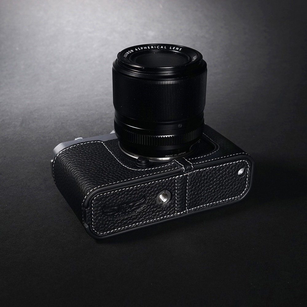 TP Original FUJIFIFILM X-E4 用 ボディーハーフケース ブラック