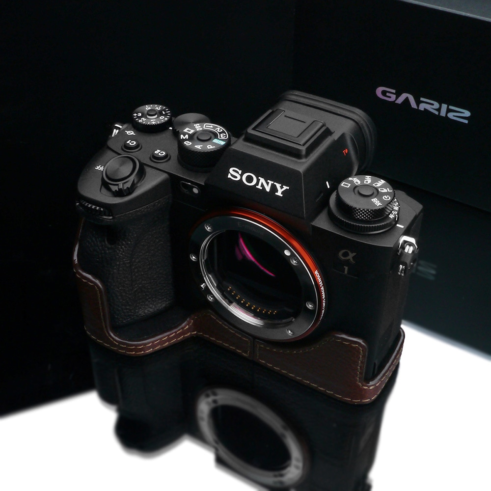 GARIZ SONY α1 用 本革カメラケース XS-CHA1BR ブラウン