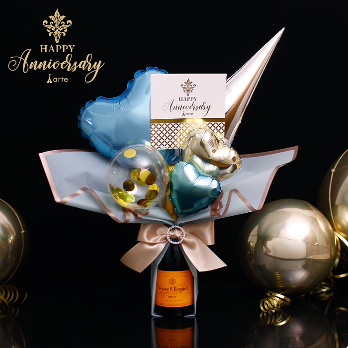 バルーンギフト シャンパン付【375ml】