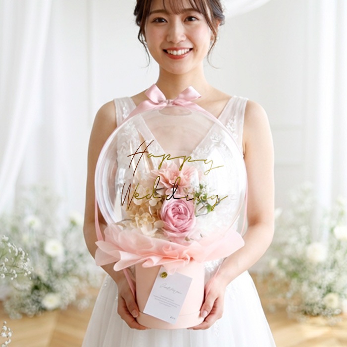 バルーンフラワー 誕生日 結婚式