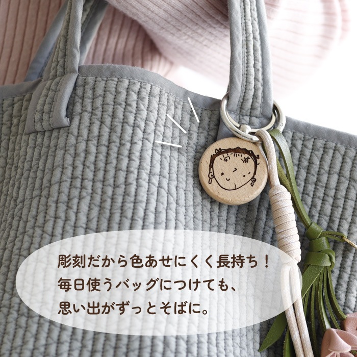 似顔絵キーホルダー