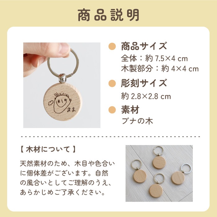 似顔絵キーホルダー