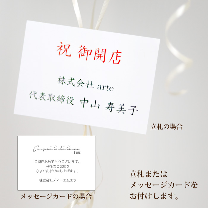 開店祝い フローティングバルーン デラックス