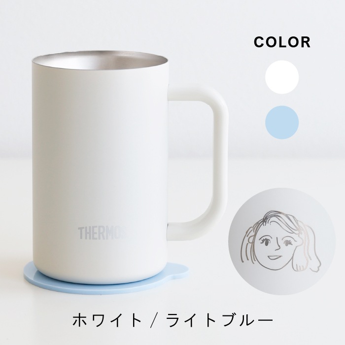 似顔絵ジョッキ