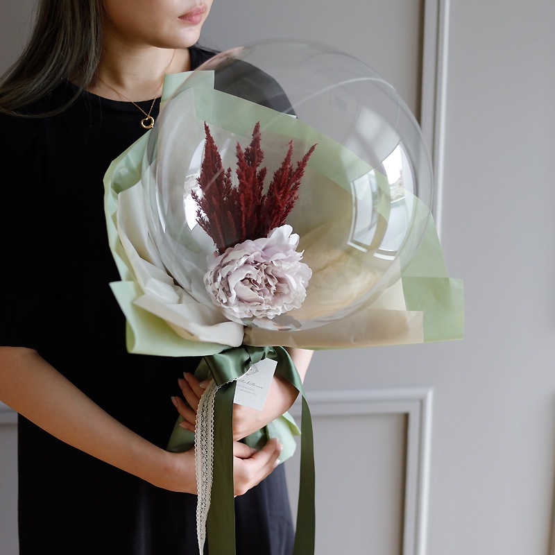 ニュアンスカラー 花束バルーン