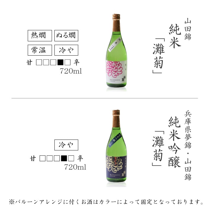 日本酒付 セレーノ バルーンアレンジ