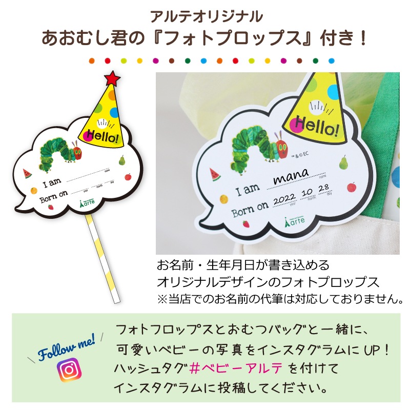 はらぺこあおむし おむつバッグ