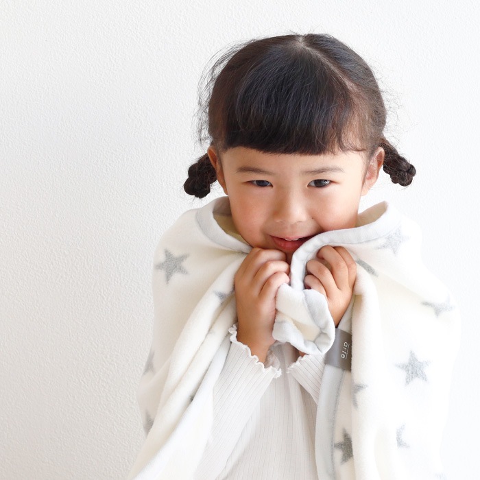 日本製 おほしさまの綿毛布