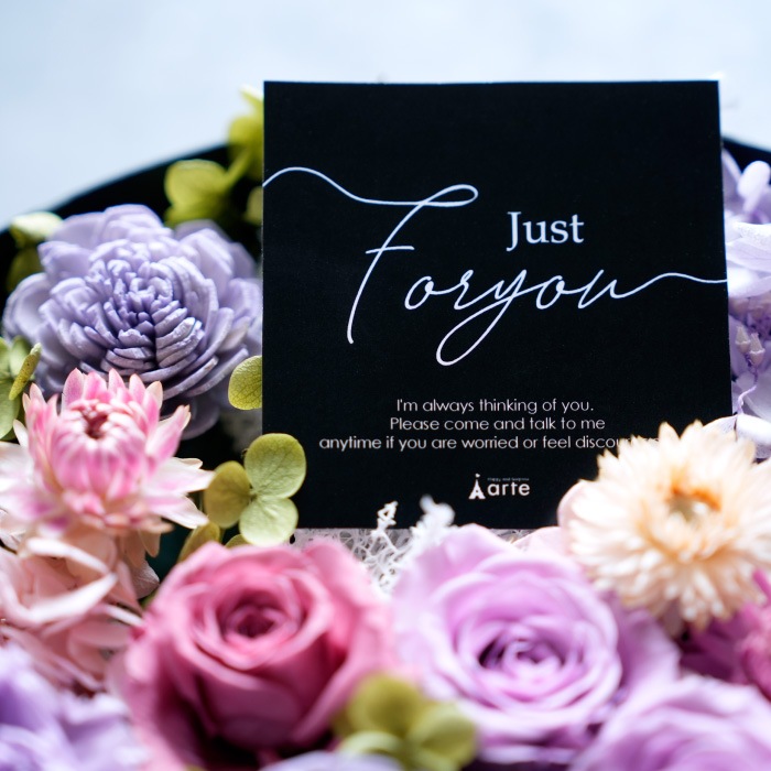 プリザーブドフラワー グランドエレガンス ボックスフラワー