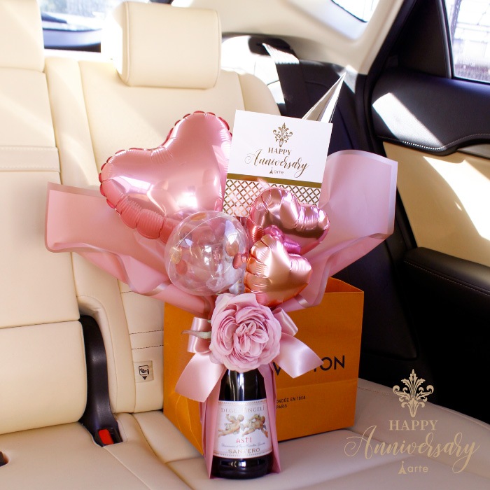 バルーン アレンジ スパークリングワイン 付 【750ml】