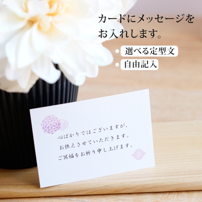 【オプション】メッセージ定型文
