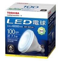 東芝TOSHIBA LED電球 LDR7N-W/100W  ビームランプ形 ビームランプ100W形相当(LDR7NW100W) (LDR8N-W後継タイプ)