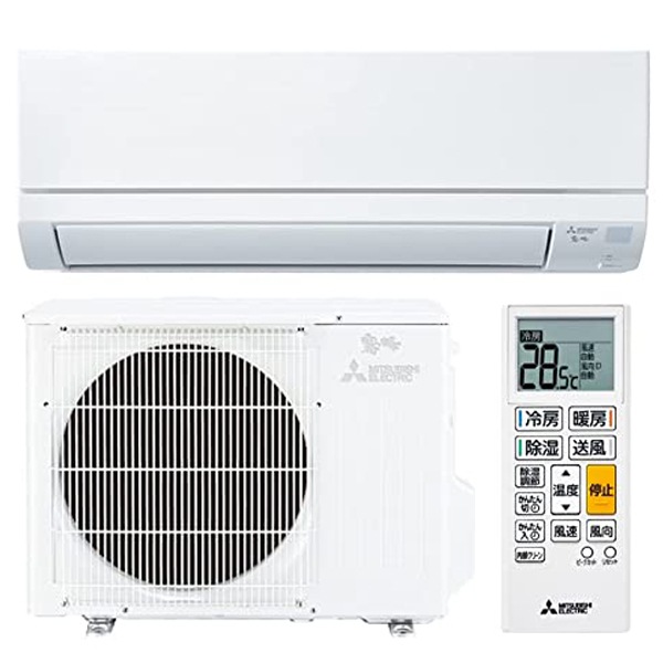 A283】三菱ルームエアコン霧ヶ峰「MSZ-GV364-W」15畳 リモコン付 工事 
