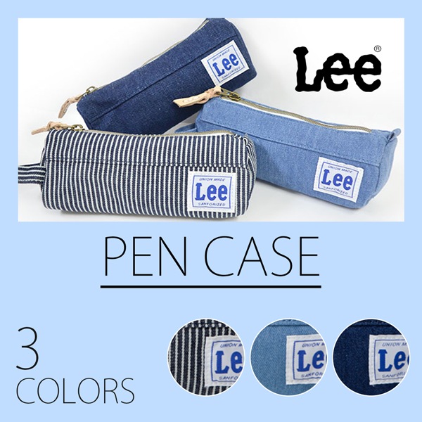 取寄品 リー Lee ペンケース ペンポーチ 小物入れ デニム 筆記