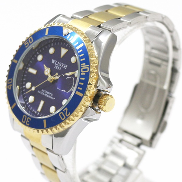 ��ư�����ӻ��� �٥����ʸ���פΥ��顼�����줵�줿�᥿�륦���å� �᥿��٥�� �������ӻ��� WSA029-BLU ����ӻ���