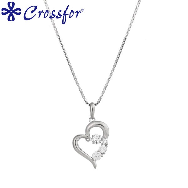  Crossfor New York ե NYP-585 D-3stone Heart 3Ϣȡ ϡȷ #8801299 ͥå쥹 ǥ ꡼ 奨꡼ 