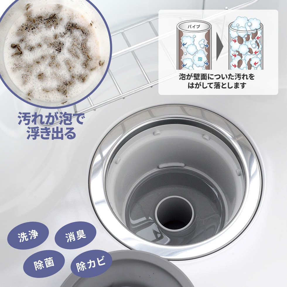 排水溝キレイ サッパリ