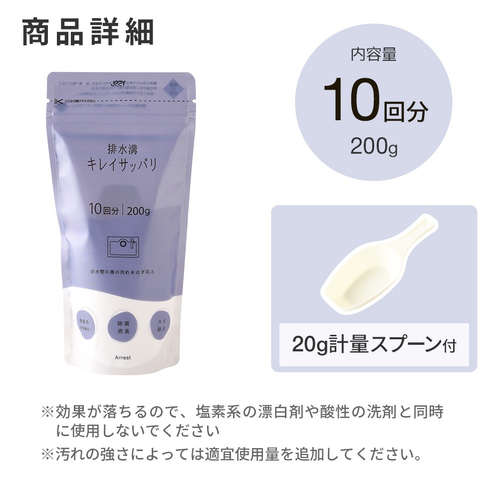 排水溝キレイ サッパリ