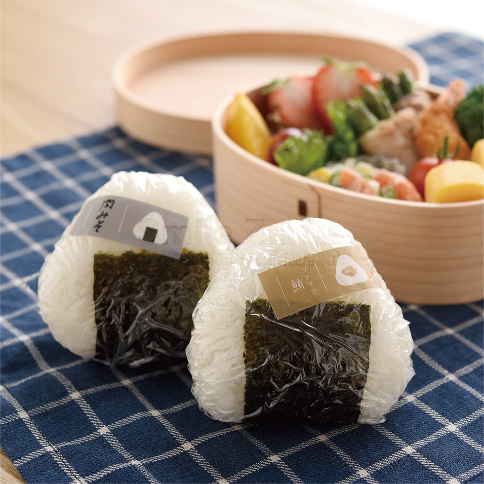 daicoly おにぎりに貼るマスキングテープ 梅 おかか 昆布 鮭 たらこ ツナマヨ フリー 全7種