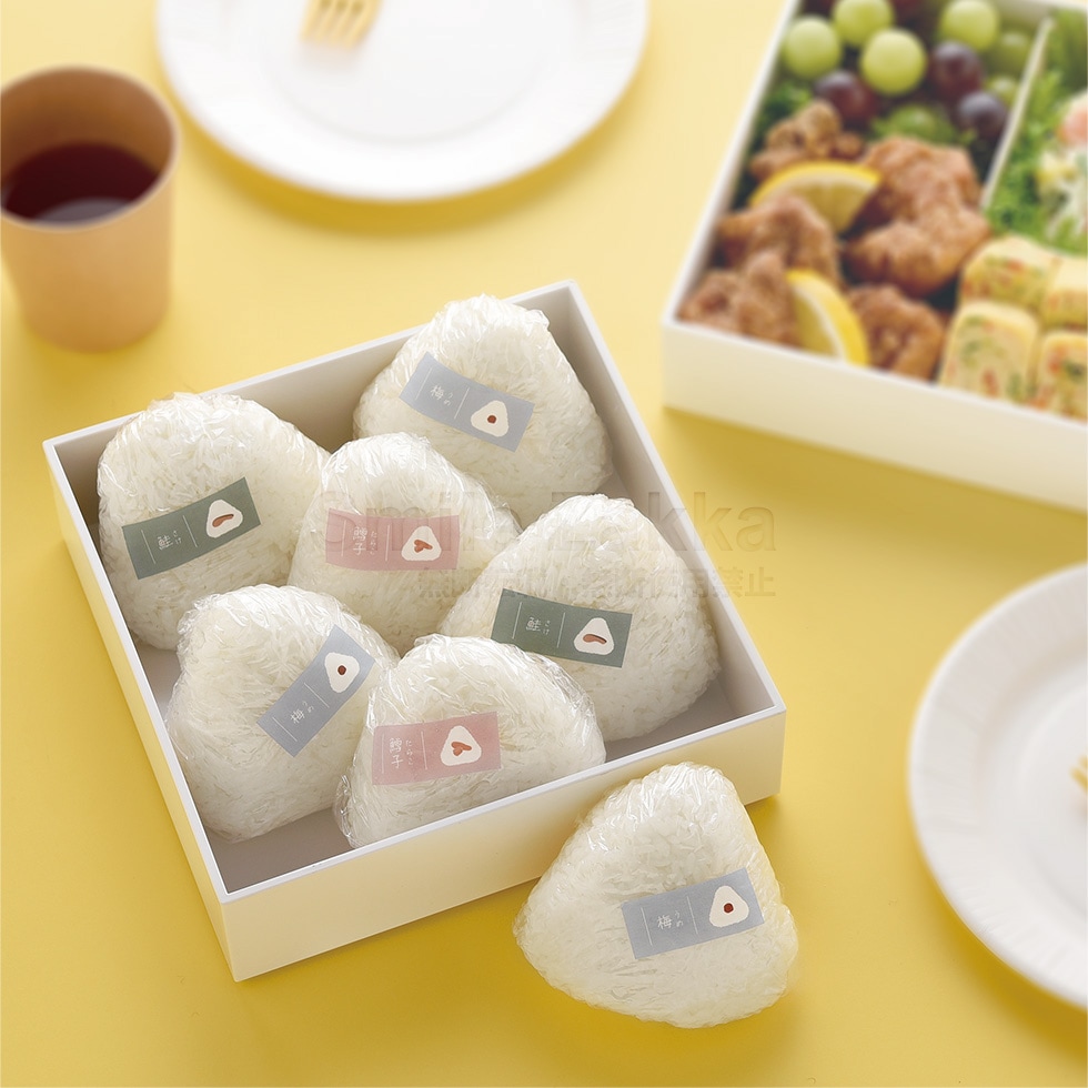 daicoly おにぎりに貼るマスキングテープ 梅 おかか 昆布 鮭 たらこ ツナマヨ フリー 全7種