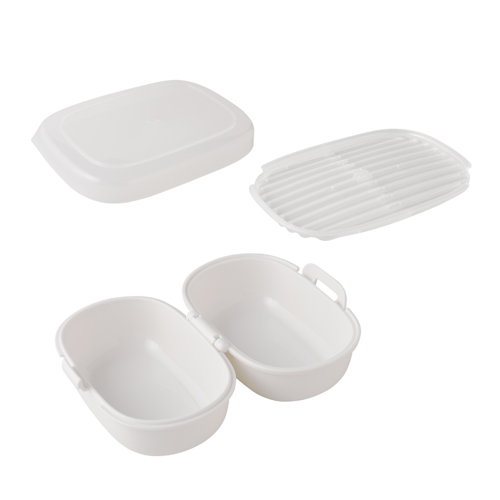 【10/1発売新商品】おにぎりがう米わん ホワイト / ベージュ