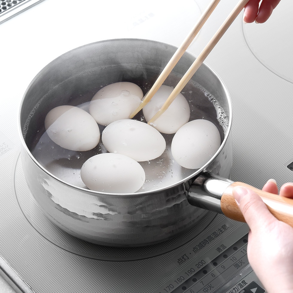 【4/30発売新商品】BULGE(バルジ) 雪平鍋18cm