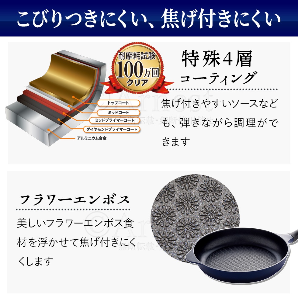 ベルフィーナライトプレミアム 24cm