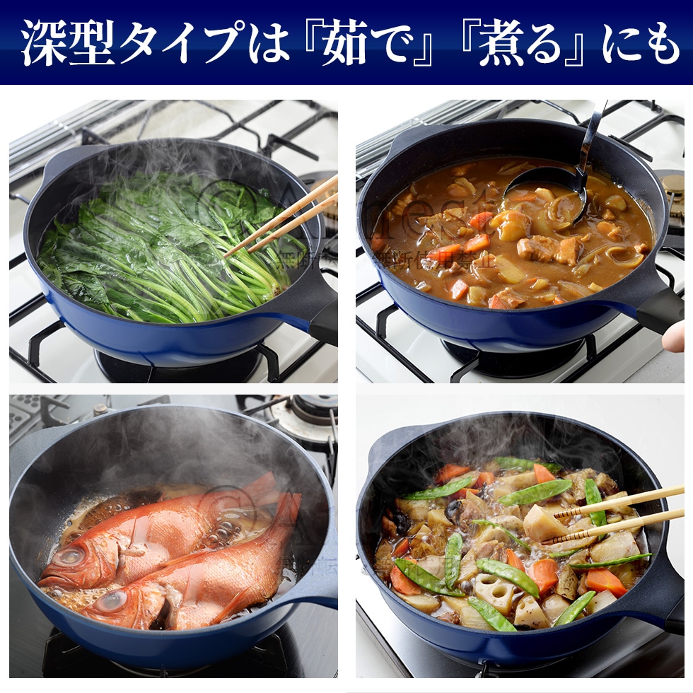 ベルフィーナライトプレミアム 24cm深型