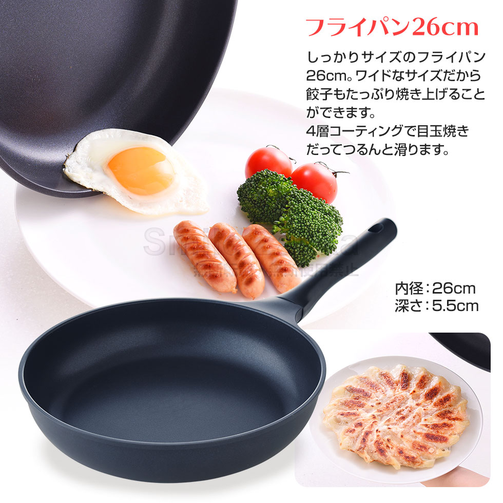 ベルフィーナパン 一汁二菜5点セット ガス用