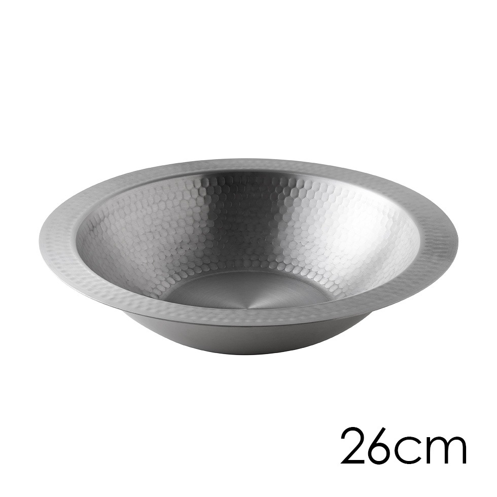 とにかく洗いやすいステンレス卓上鍋 21cm / 26cm / 30cm