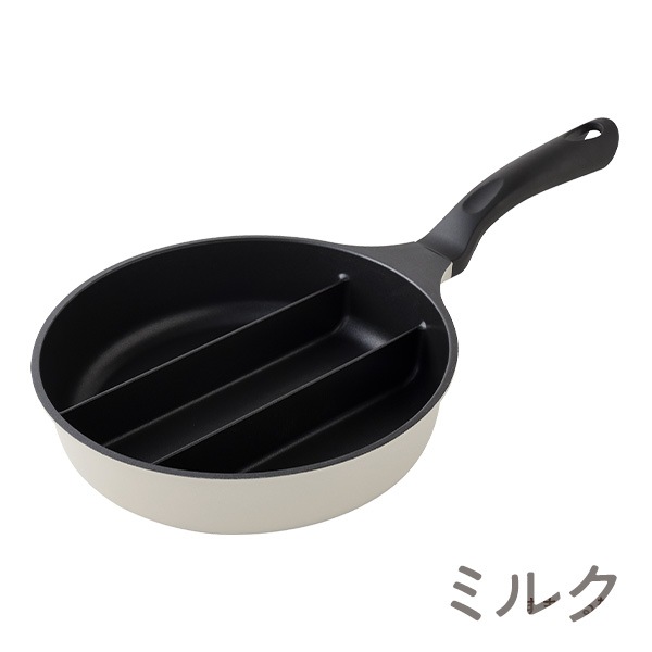 センターエッグトリプルパンmini オリーブ/カフェラテ/ミルク