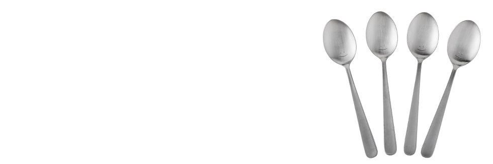 【メール便対応】逸品物創 スマイル スプーン4本セット