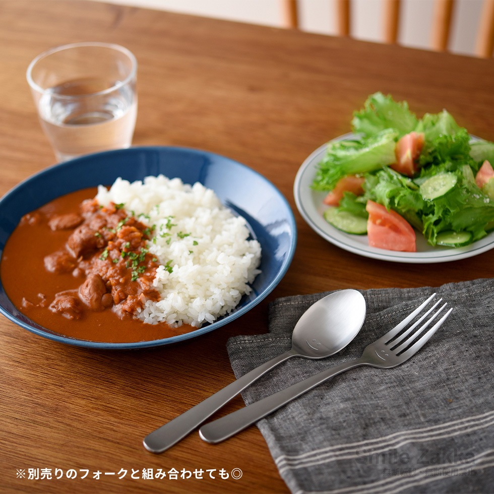 【メール便対応】逸品物創 スマイル スプーン4本セット