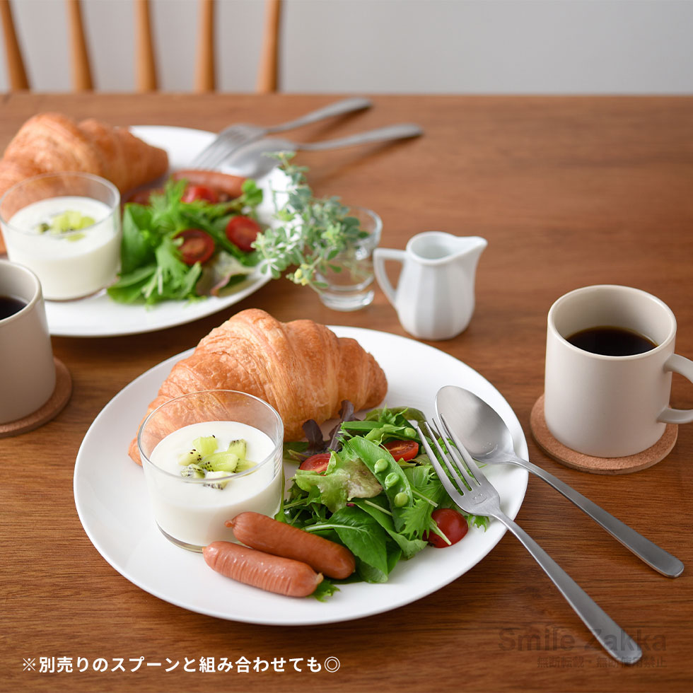 【メール便対応】逸品物創 スマイル フォーク4本セット