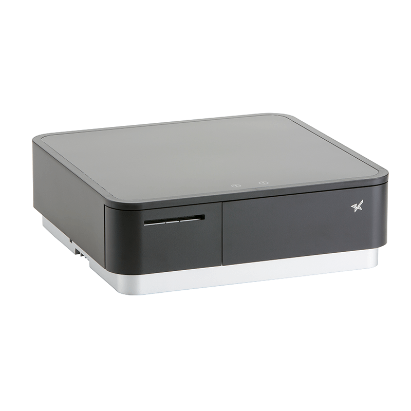 キャッシュドロアー一体型プリンターｍPOP POP10CBI BLK(ﾌﾞﾗｯｸ) ※Bluetooth/USB搭載モデル