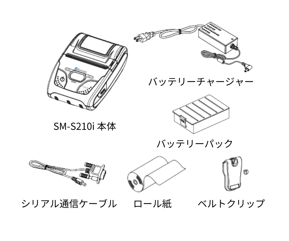 ４週間レンタル　SM-S210I2　モバイルプリンター