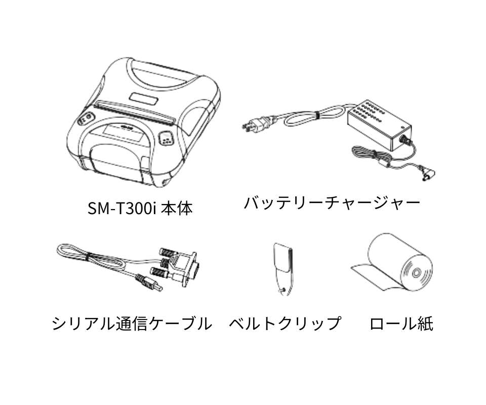 ３週間レンタル　SM-T300I2　モバイルプリンター