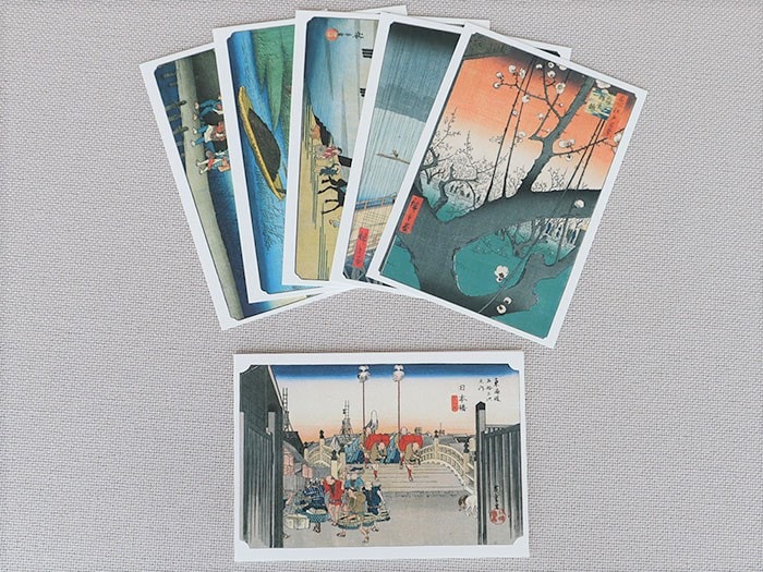Japanese Print Postcards ポストカードブック　歌川広重 Japanese Print Postcards ポストカードブック 歌川広重