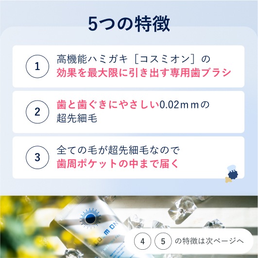 [COSMiON]デンタルブラシ