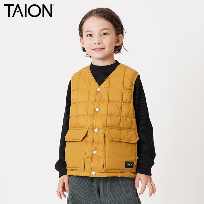 SELECT(セレクト) | TAION Vネックダウンベスト マウンテン TAION-AMT