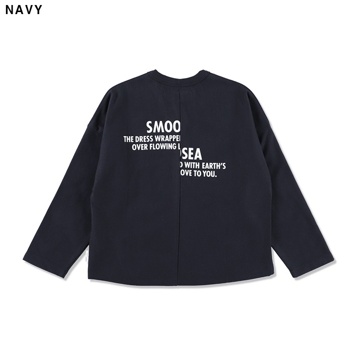 SMOOTHY WDS_L/S Smile Tee