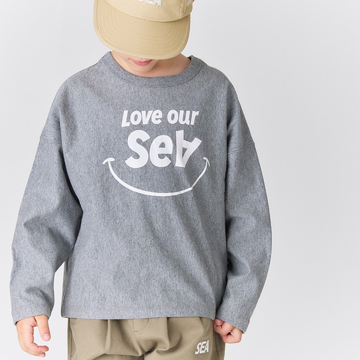 SMOOTHY WDS_L/S Smile Tee