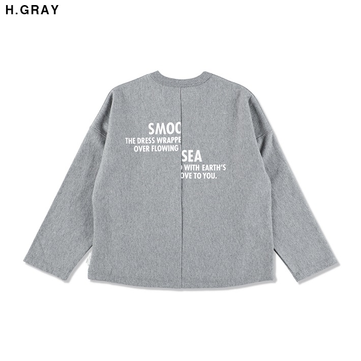 SMOOTHY WDS_L/S Smile Tee